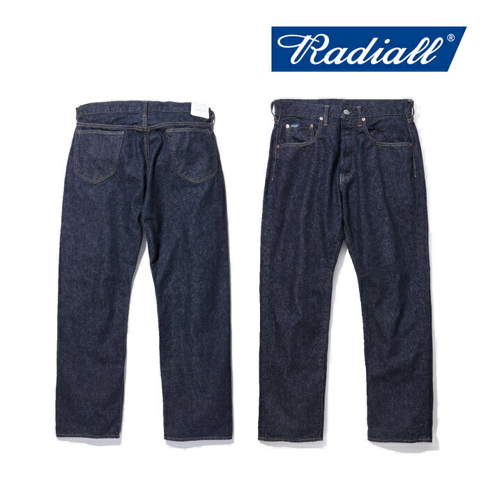 RADIALL (ラディアル) KUSTOM 350B-STRAIGHT FIT PANTS 【デニムパンツ ジーンズ 定番 ストレート】【2020 AUTUMN&WINTER COLLECTION】【RAD-DNM-PT008-01】