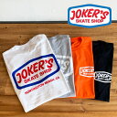 JOKERS SKATE SHOP (ジョーカーズスケートショップ)CLASSIC LOGO T-SHIRTS【Tシャツ 半袖 プリント人気 カリフォルニア】