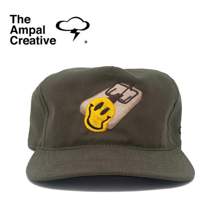 THE AMPAL CREATIVE (ザ・アンパル クリエイティブ)PURSUIT OF HAPPINESS OLIVE - Snapback【キャップ 帽子 定番 人気 カリフォルニア MADE IN USA】【s225】