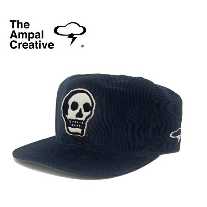 Rakuten - THE AMPAL CREATIVE (ザ・アンパル クリエイティブ)THE SKULL Navy - Snapback【キャップ 帽子 定番 人気 カリフォルニア MADE IN USA】