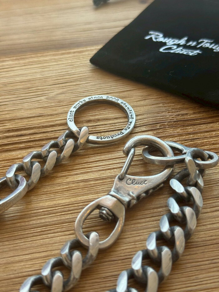 CLUCT ウォレットチェーン シルバー 約50cm 楽天市場】CLUCT(クラクト)ORIGINAL WALLET CHAIN【ウォレット