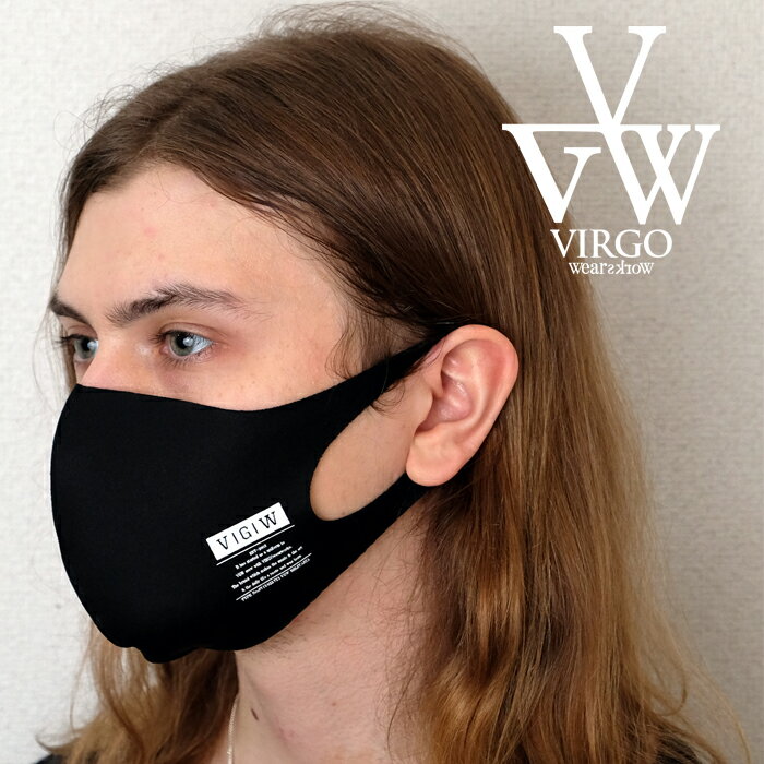 VIRGO ヴァルゴ BLK CROWS【マスク】【3Dマスク ファッションマスク】【VG-GD-635】