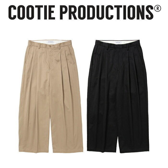 COOTIE(�����ƥ���)  Cotton Twil 2 Tuck Trouser ... 