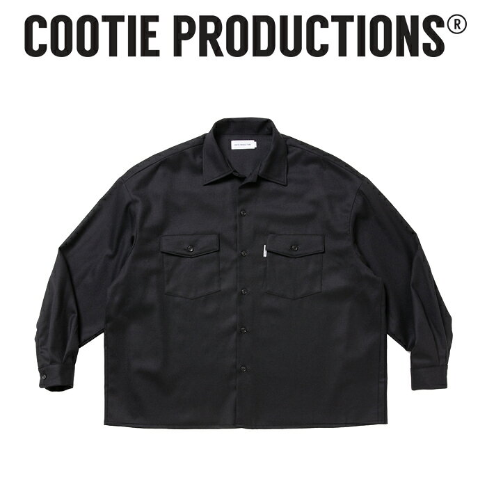 COOTIE (�����ƥ���) Wool Flano L/S Work Shirt  ... 