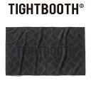 TIGHTBOOTH PRODUCTION (タイトブース プロダクション) CHECKER PLATE JAQUARD BATH TOWEL 【バスタオル】【TIGHTBOOTH PRODUCTION タイトブースプロダクション TBPR インタープレイ INTERPLAY】【FW24-A12】