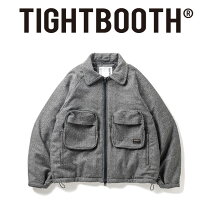 TIGHTBOOTH PRODUCTION (ȥ֡ ץ)TWEED PUFFY JKT ڥ󥸥㥱å ĥ ۡTIGHTBOOTH PRODUCTION ȥ֡ץ TBPR 󥿡ץ쥤 INTERPLAYۡFW23-JK03ۡ2023AUTUMN/WINTER  