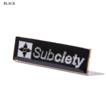 SUBCIETY(サブサエティ)PIN BADGE-THE BASE-【2018SUMMER先行予約】【SUBCIETY ピンバッヂ】【キャンセル不可】【103-87081】