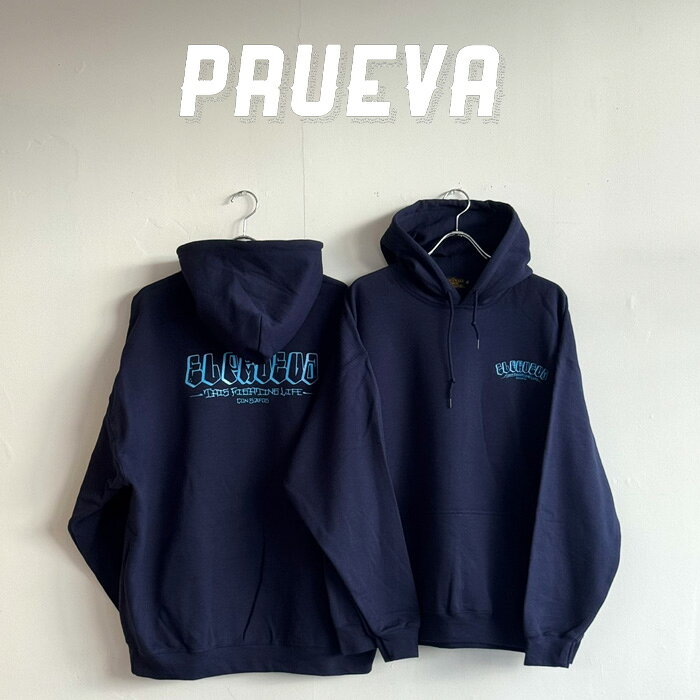 樂天商城 - PRUEVA (プルエバ) Con Safos Hoodie【パーカー フーディー】【倉本一真 CHICANO 西海岸】