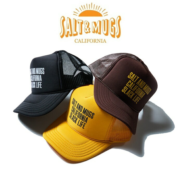 SALT&MUGS(솔트 앤 머그즈)College Mesh Cap[메쉬 캡 모자][2026 Summer Spot Collection 선행 예약][SMGD033]