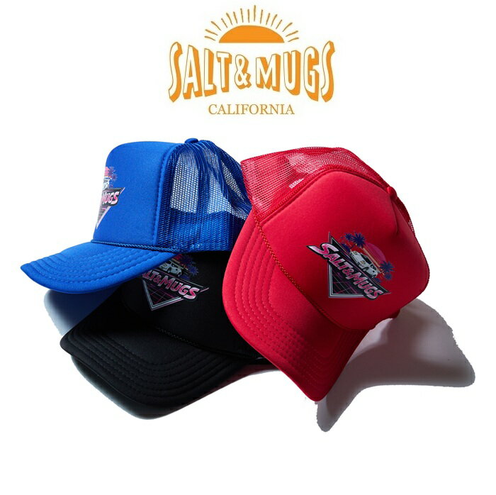Rakuten - SALT&MUGS(ソルトアンドマグズ)LA Vice Cap【メッシュキャップ 帽子】【2026 Summer Spot Collection 先行予約】【SMGD034】
