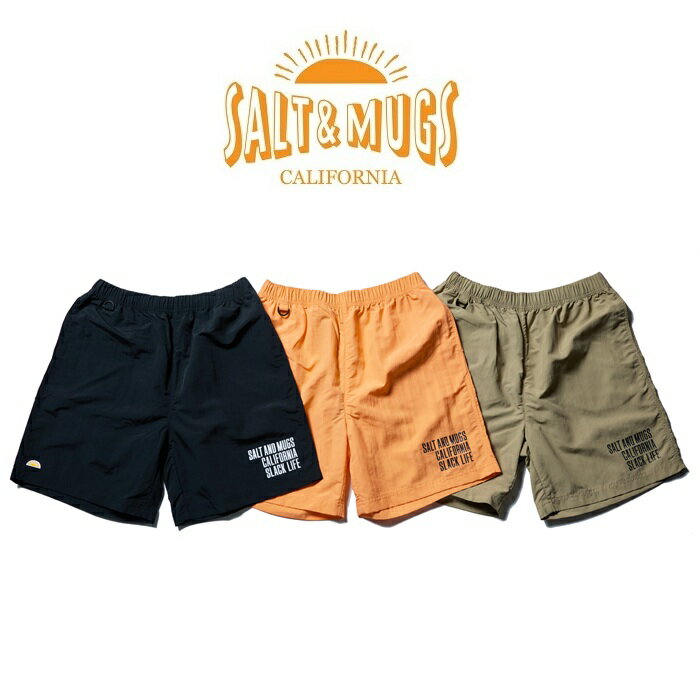 乐天商城 - SALT&MUGS(ソルトアンドマグズ)College Nylon Shorts【ショートパンツ】【2026 Summer Spot Collection 先行予約】【SMPT014】