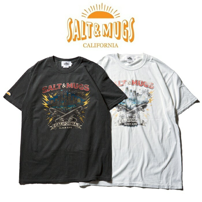 SALT&MUGS(ソルトアンドマグズ)LA City【Tシャツ】【2026 Summer Spot Collection 先行予約】【SMSST057】