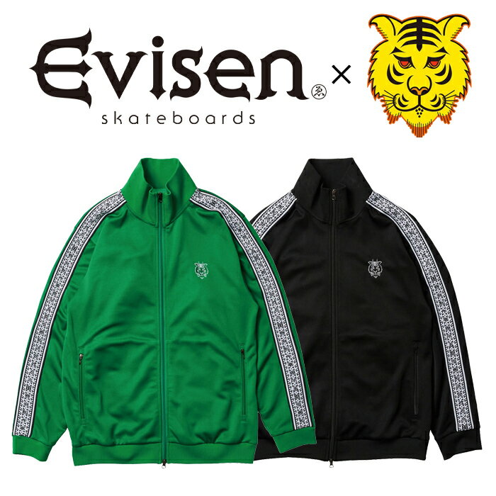 【EVISEN】 Evisen Skateboards (エヴィセン スケートボード) NEXT TRACK SUIT 【トラック ジャージ ジャケット】【5lack スラック】【高田音楽制作事務所】【コラボレーション】 【2021FALL&WINTER COLLECTION】【00006225】