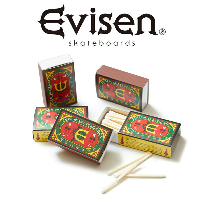 【SALE30%OFF】Evisen Skateboards (エヴィセン スケートボード) MATCH 【マッチ】【2022 SUMMER COLLECTION】【22SU-A08】