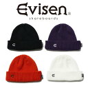 【EVISEN】 Evisen Skateboards (エヴィセン スケートボード) E LOGO BEANIE 【ビーニー】【エビセン スケートボード Evisen Skateboards ゑ インタープレイ INTERPLAY】【00008041】