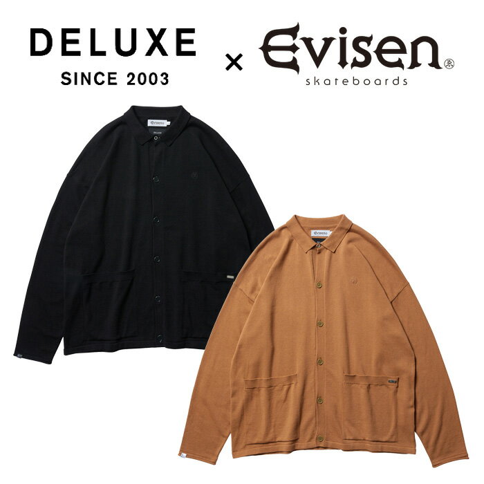 Evisen Skateboards (エヴィセン スケートボード)EVISEN × DELUXE ZENAKU DELUXE KNIT SHIRTS 