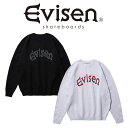 Evisen Skateboards (エヴィセン スケートボード) LOGO JACQUARD KNIT 【ジャガード クルーネック ニット】【エビセン スケートボード Evisen Skateboards ゑ インタープレイ INTERPLAY】【00008364】