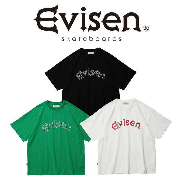 Evisen Skateboards (エヴィセン スケートボード) ROUND LOGO T SHIRT 