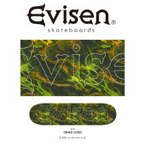 【EVISEN】 Evisen Skateboards (エヴィセン スケートボード) OBAKE LOGO  【デッキ スケートボード スケボー】【エビセン スケートボード Evisen Skateboards ゑ インタープレイ INTERPLAY】 