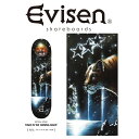 【EVISEN】 Evisen Skateboards (エヴィセン スケートボード) TIGER IN THE SHINING NIGHT (KOTORA MITANIモデル) 【三谷小虎 モデル】【デッキ スケートボード スケボー】【エビセン スケートボード Evisen Skateboards ゑ インタープレイ INTERPLAY】