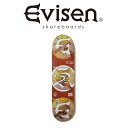 【EVISEN】 Evisen Skateboards (エヴィセン スケートボード) EVI SNAKE '25 (チームモデル) 【デッキ スケートボード ...