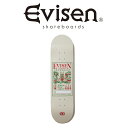 【EVISEN】 Evisen Skateboards (エヴィセン スケートボード) DRAGON NAME TAG 1 (チームモデル) 【デッキ スケート...
