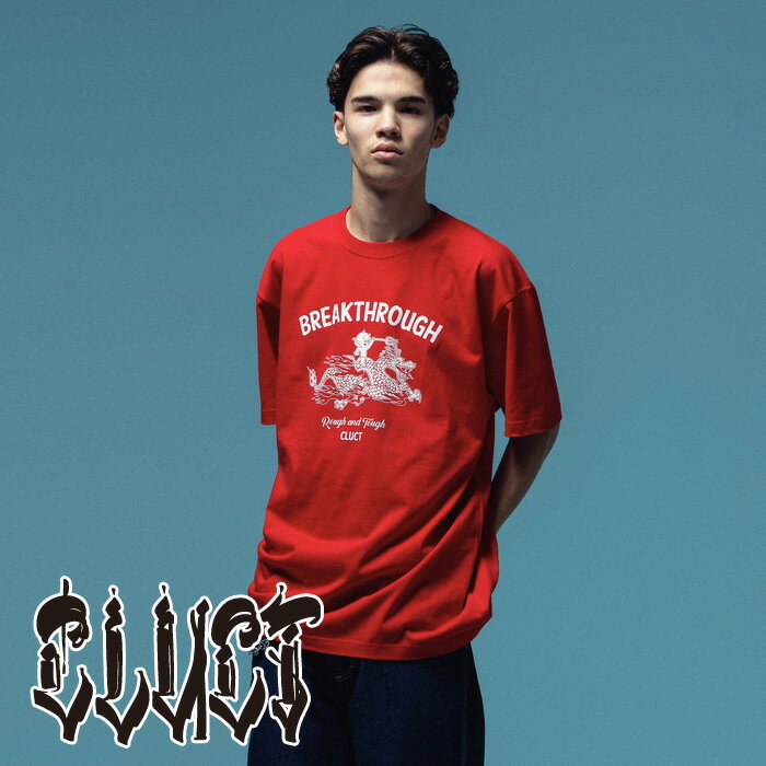 CLUCT (クラクト)BREAKTHROUGH[S/S TEE]【Tシャツ 半袖】【#04984】【2025SPRING】【お取り寄せ商品 キャンセル不可】