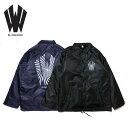 W + by VIRGOwearworks (ヴァルゴウェアワークス) Warp logo coach jacket【コーチジャケット】【W-JKT-003】【2025AUTUMN/WINTER 先行予約】【キャンセル不可】【VIRGOwearworks ヴァルゴウエアワークス バルゴ】