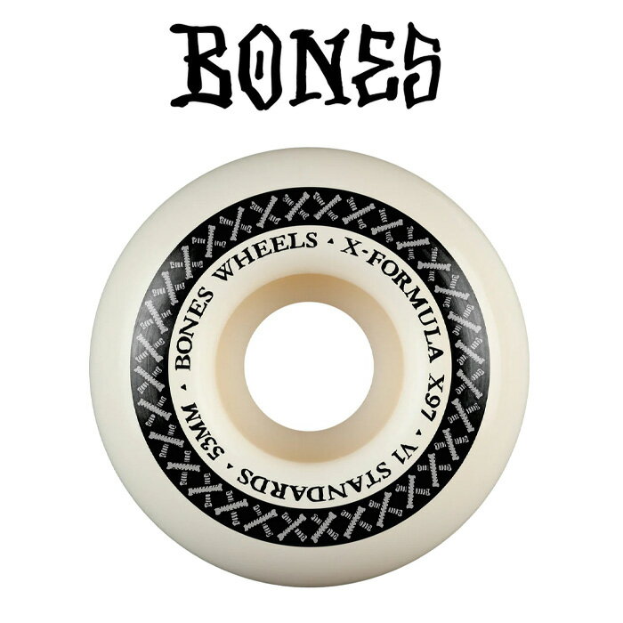 樂天商城 - BONES WHEELS(ボーンズ ウィール)X-FORMULA V1 STANDARD 97A 53mm SKATEBOARD WHEELS 【ボーンズ スケートボード スケボー パーツ ウィール】【ハードウィール】