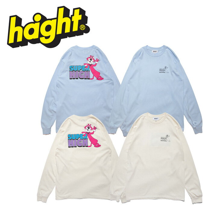 HAIGHT (ヘイト)SUPER HIGHT LS Tee 【Tシャツ 長袖 ロンT】【HTAW-231003】【2023AUTUMN/WINTER 新作】