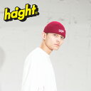 【SALE30%OFF】HAIGHT (ヘイト)CORE LOGO KNIT CAP 【ニットキャップ ニット帽 ビーニー】【HTAW-246003】【2024...