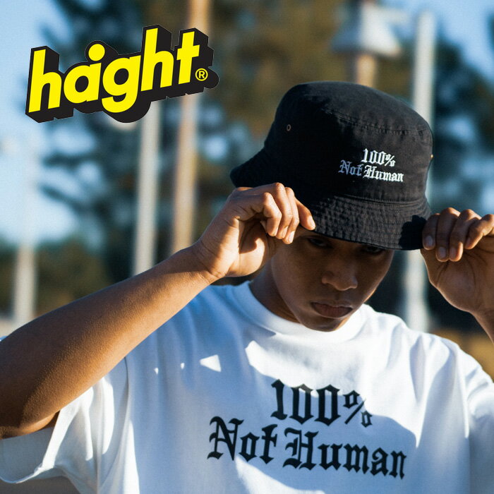 HAIGHT (إ)100% NOT HUMAN BUCKET HAT ڥ ... 