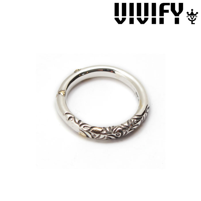 VIVIFY(BBt@C)(rrt@C)Arabesque Ring w gold 3mmbody  I[_[Ch 󒍐Y  LZs  VIVIFY O  VFR-120 