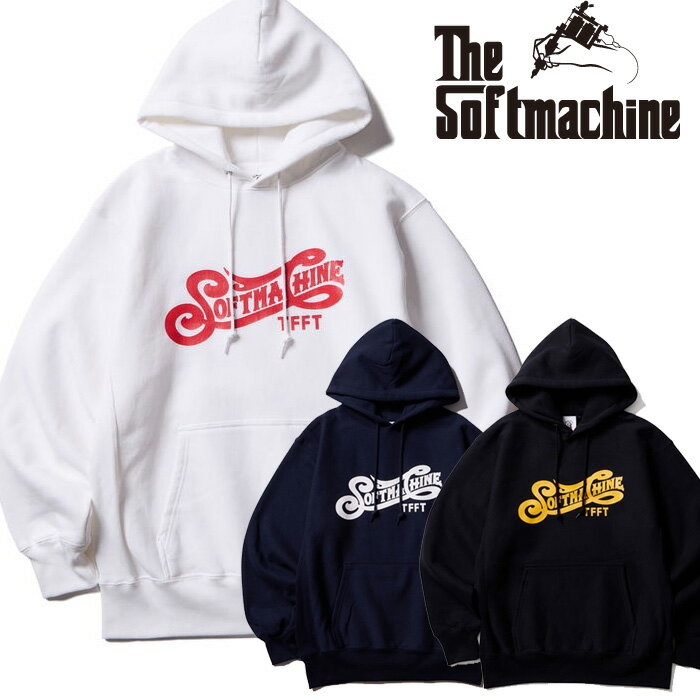 SOFTMACHINE (���եȥޥ�����)BURP HOODED�ڥ������åȡۡڥۥ磻�� �֥�å� �ͥ��ӡ� ���ȥ����ۡ�2025 AUTUMN&WINTER��...
