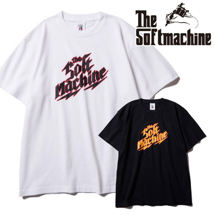 乐天商城 - SOFTMACHINE (ソフトマシーン) FLASH-T【Tシャツ 半袖】【ホワイト ブラック タトゥー】【2025 AUTUMN&WINTER】【お取り寄せ商品 キャンセル不可】