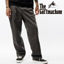 SOFTMACHINE (ソフトマシーン)F.O.B PANTS【スラックス】【ブラック グレー タトゥー】【2025 SUMMER VACATION】【お取り...