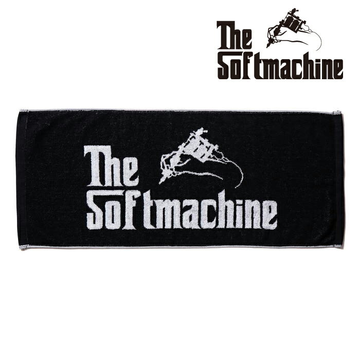 SOFTMACHINE (ソフトマシーン)GOD TOWEL (TOWEL)【タオル】【ブラック タトゥー】【2024SPRING&SUMMER COLLECTION】【予約商品 キャンセル不可】