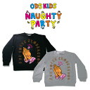 楽天InterplayNAUGHTY PARTY （ノーティーパーティ）Pray Hands Sweat【キッズ スウェット 110cm 130cm 150cm】【グレー ブラック タトゥー】【お取り寄せ キャンセル不可】