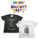 楽天InterplayNAUGHTY PARTY （ノーティーパーティ）Reaper Tシャツ【キッズ Tシャツ 90cm 110cm 130cm 150cm】【ホワイト ブラック タトゥー】【お取り寄せ キャンセル不可】