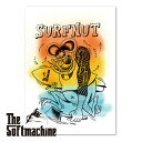 SOFTMACHINE (ソフトマシーン)SURFNUT POSTER (POSTER)【ポスター】【ホワイト タトゥー】【2023SUMMER VACATION 新作】