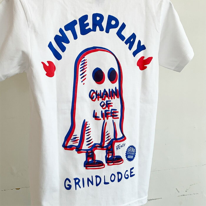 楽天市場】INTERPLAY × GRINDLODGE OBAKE TEE for kids【INTERPLAY
