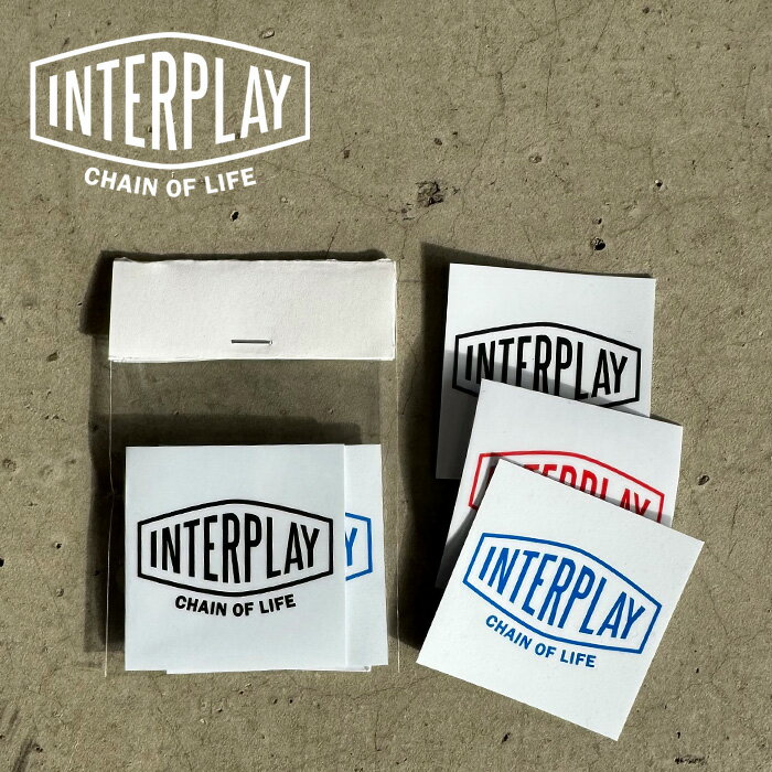 Rakuten - INTERPLAY MINI STICKER SET 【ステッカー シール】【INTERPLAY インタープレイ】