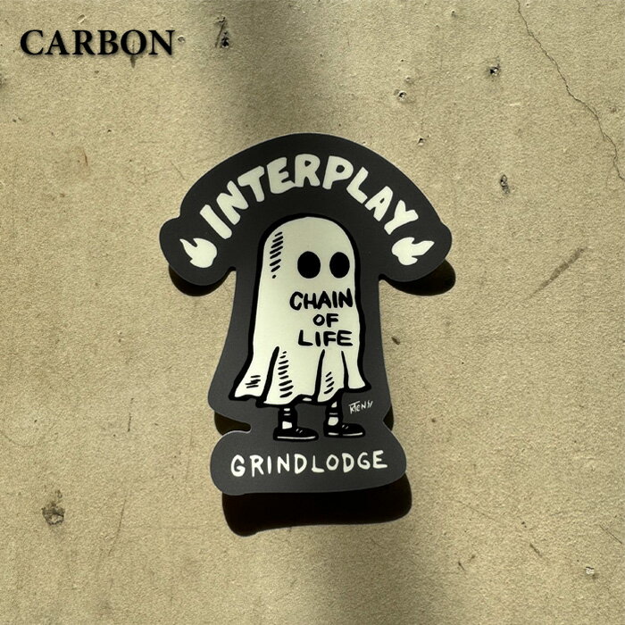 楽天市場】GRINDLODGE × INTERPLAY OBAKE STICKER ver.3【ステッカー 