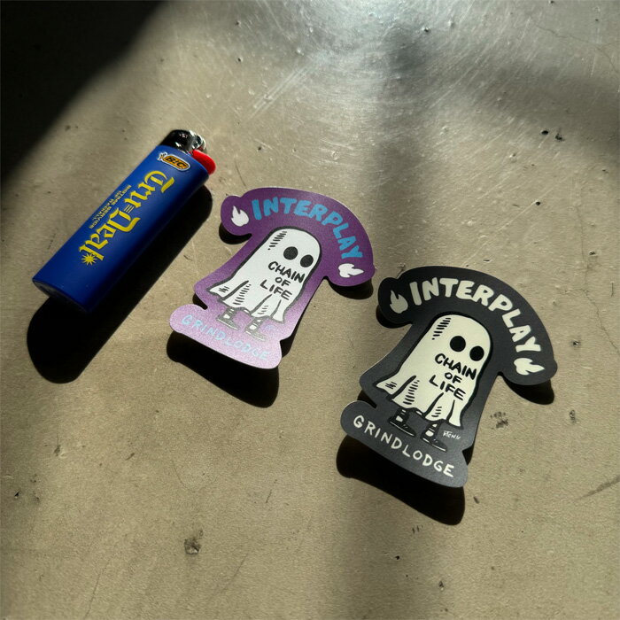 楽天市場】GRINDLODGE × INTERPLAY OBAKE STICKER ver.3 楽天市場】GRINDLODGE × INTERPLAY OBAKE STICKER ver.3