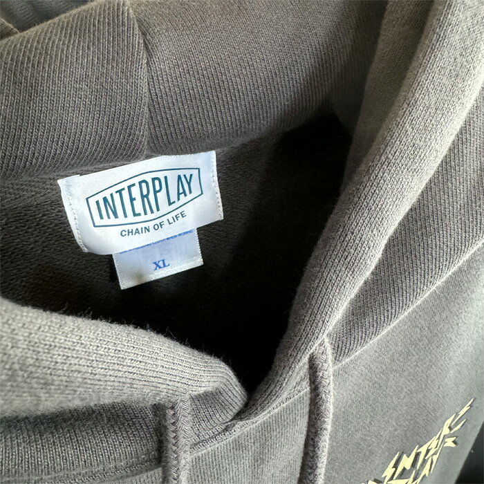 楽天市場】GRINDLODGE × INTERPLAYOBAKE HOODIE【INTERPLAY インター 