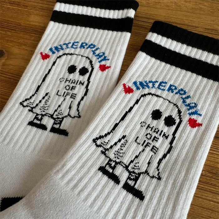 楽天市場】GRINDLODGE × INTERPLAY OBAKE SOCKS【ソックス 靴下 楽天市場】GRINDLODGE × INTERPLAY OBAKE SOCKS【ソックス 靴下