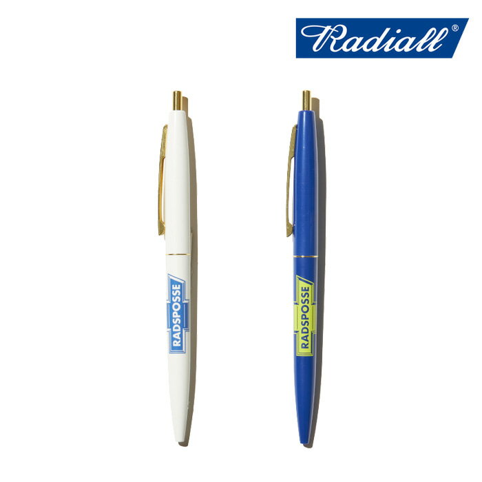 RADIALL ラディアル POSSE-BIC CLIC GOLD BALLPOINT PEN 【ボールペン】【2023 SPRING＆SUMMER COLLECTION】【RAD-23SS-ACC006】【インタープレイ INTERPLAY】