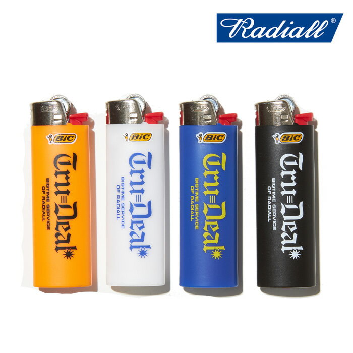 RADIALL ラディアル TRUE DEAL - BIC REGULAR LIGHTER 【ライター】【2024 SPRING＆SUMMER COLLECTION】【RAD-24SS-ACC001】【インタープレイ INTERPLAY】