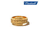 RADIALL ラディアル POSSE - EMBLEM RING(GOLD) 【リング】【2023 SPRING＆ SUMMER COLLECTION】【RAD-JWL042-02】【インタープレイ INTERPLAY】