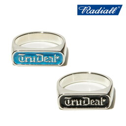 RADIALL ラディアル TRUE DEAL - SIGNET PINKY RING 【ピンキーリング】【2024 SPRING＆SUMMER COLLECTION】【RAD-JWL049-01】【インタープレイ INTERPLAY】